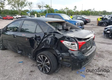 2017 Toyota Corolla Se z USA, uszkodzony, nr VIN 2T1BURHEXHC784903